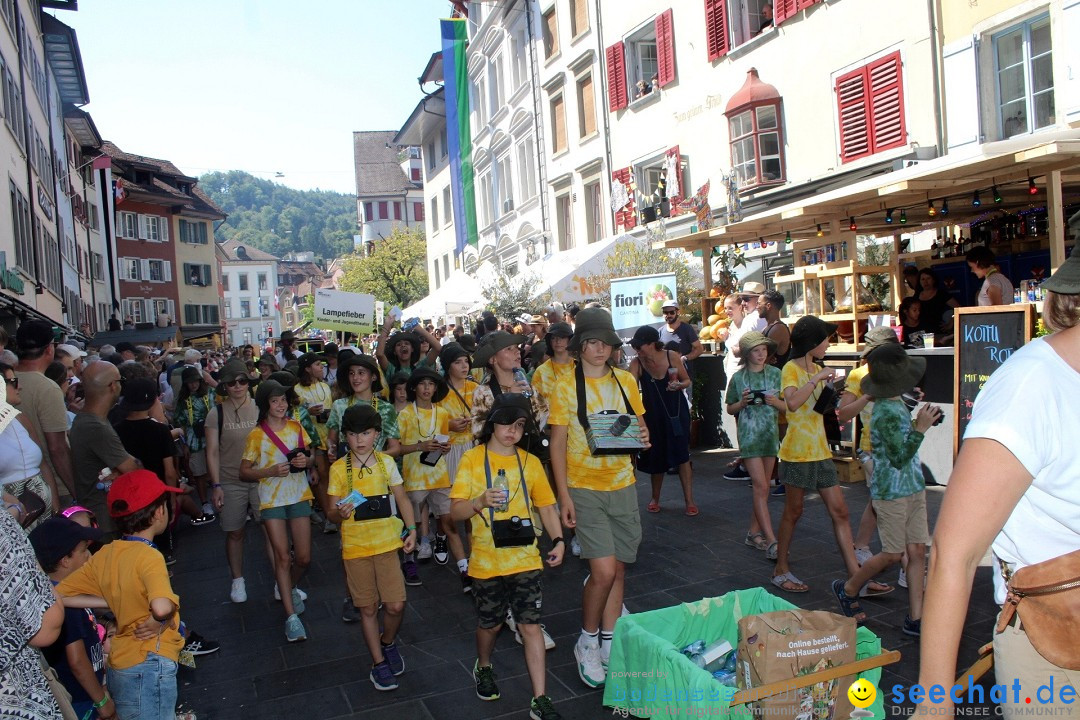 Badenfahrt 2023 in der Schweiz, Baden: 20.08.2023