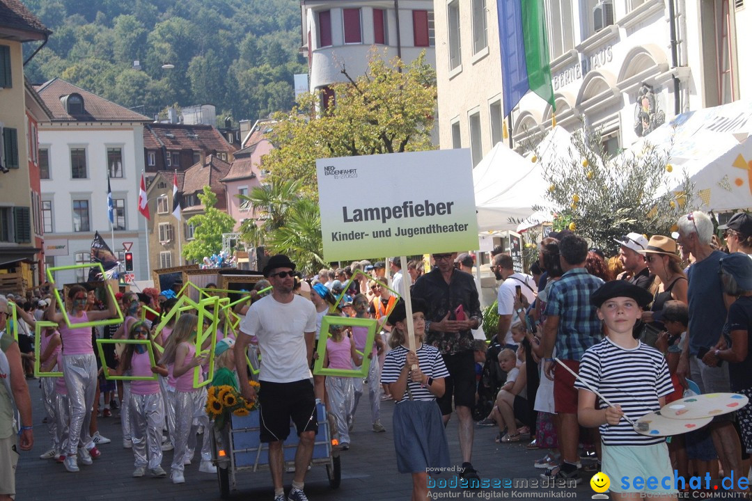 Badenfahrt 2023 in der Schweiz, Baden: 20.08.2023