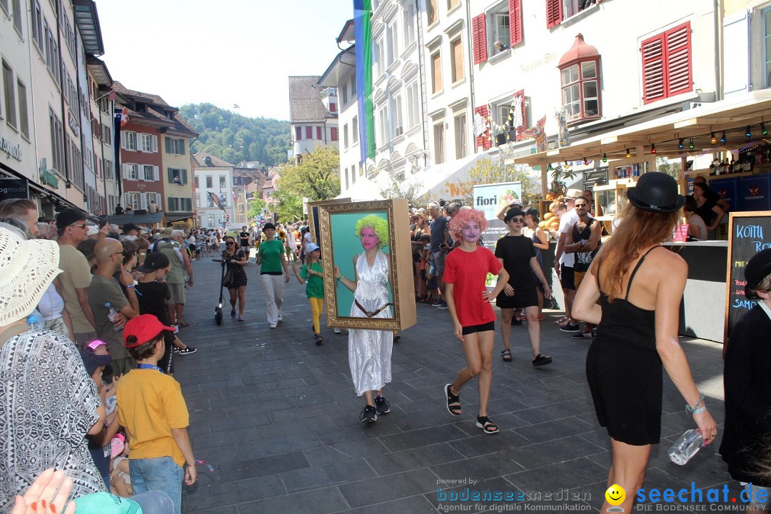 Badenfahrt 2023 in der Schweiz, Baden: 20.08.2023