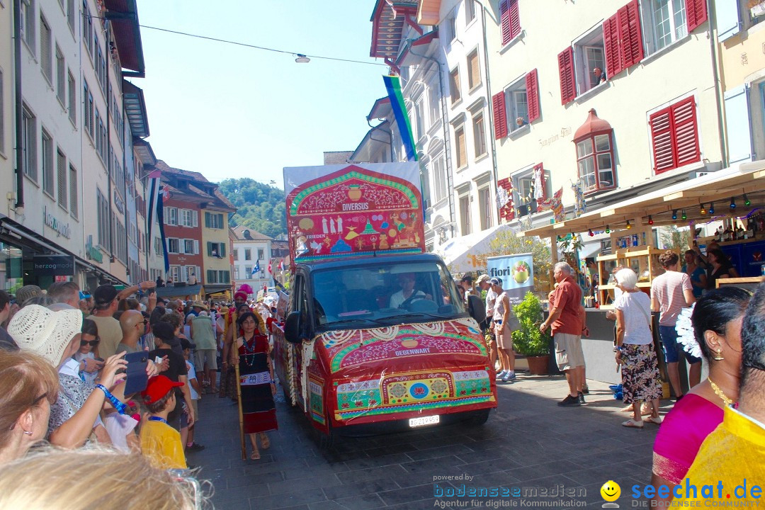 Badenfahrt 2023 in der Schweiz, Baden: 20.08.2023