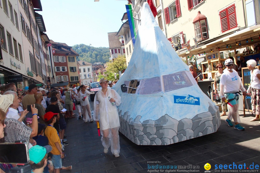 Badenfahrt 2023 in der Schweiz, Baden: 20.08.2023