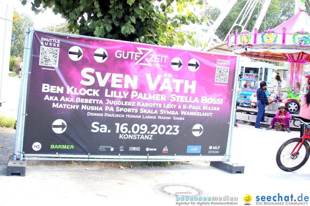GuteZeit Festival - Klein Venedig: Konstanz am Bodensee, 16.09.2023