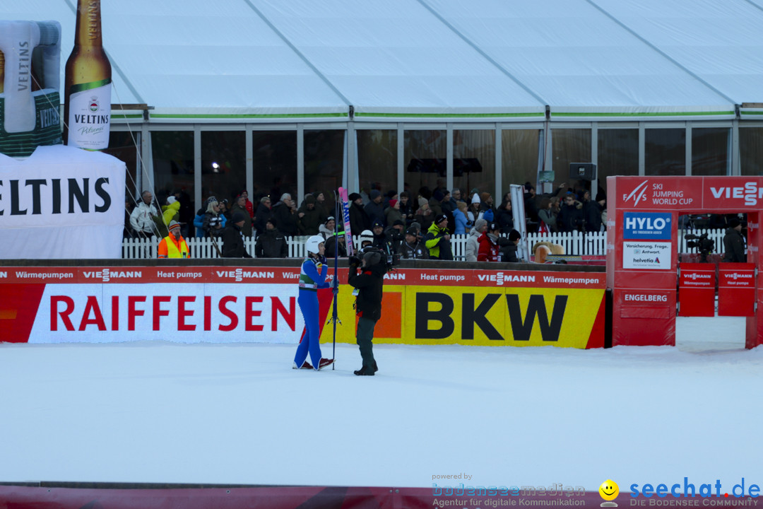 VIESSMANN FIS SKISPRUNG WELTCUP: Engelberg, 16.12.2023