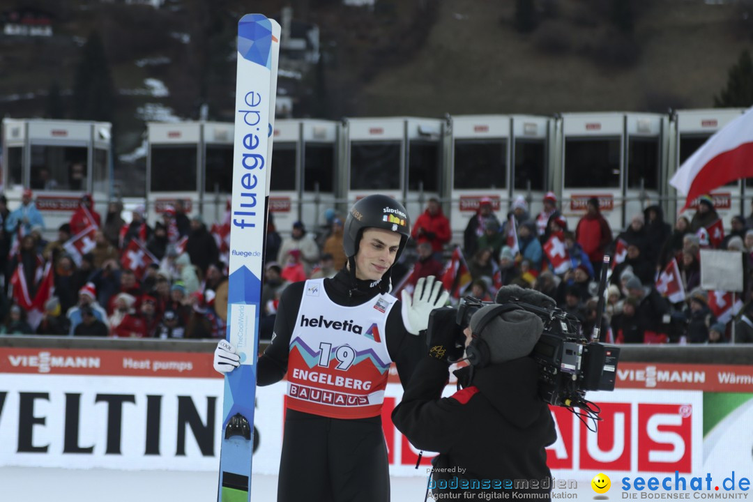 FIS SKISPRUNG WELTCUP: Engelberg, 17.12.2023