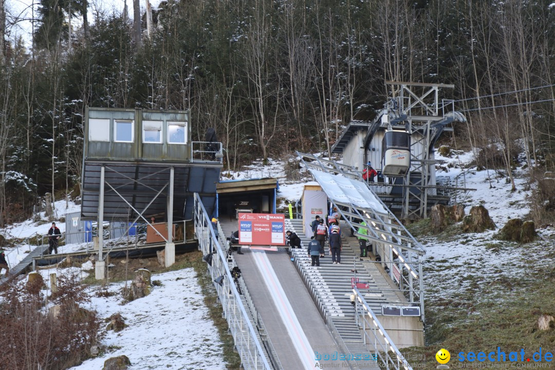 FIS SKISPRUNG WELTCUP: Engelberg, 17.12.2023