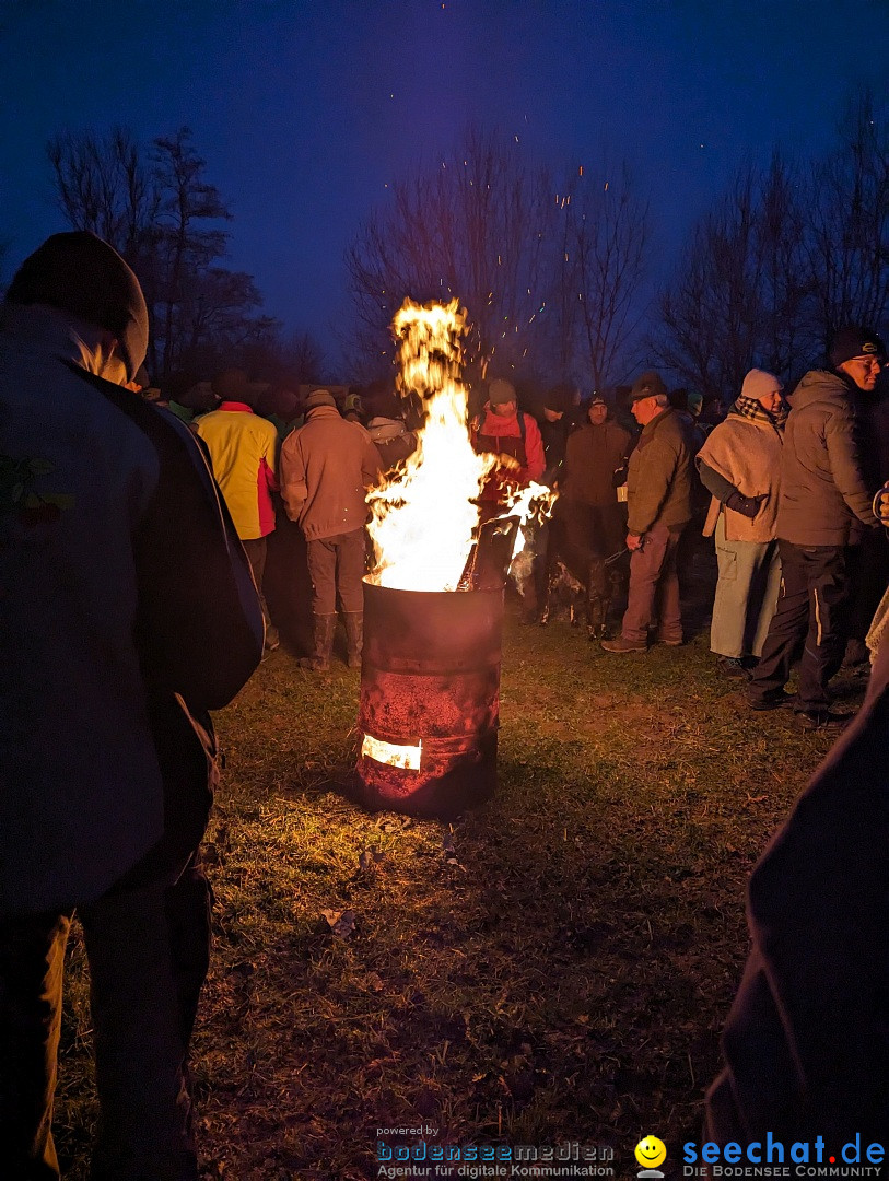 Bauern-Protest: Markdorf am Bodensee, 12.01.2024