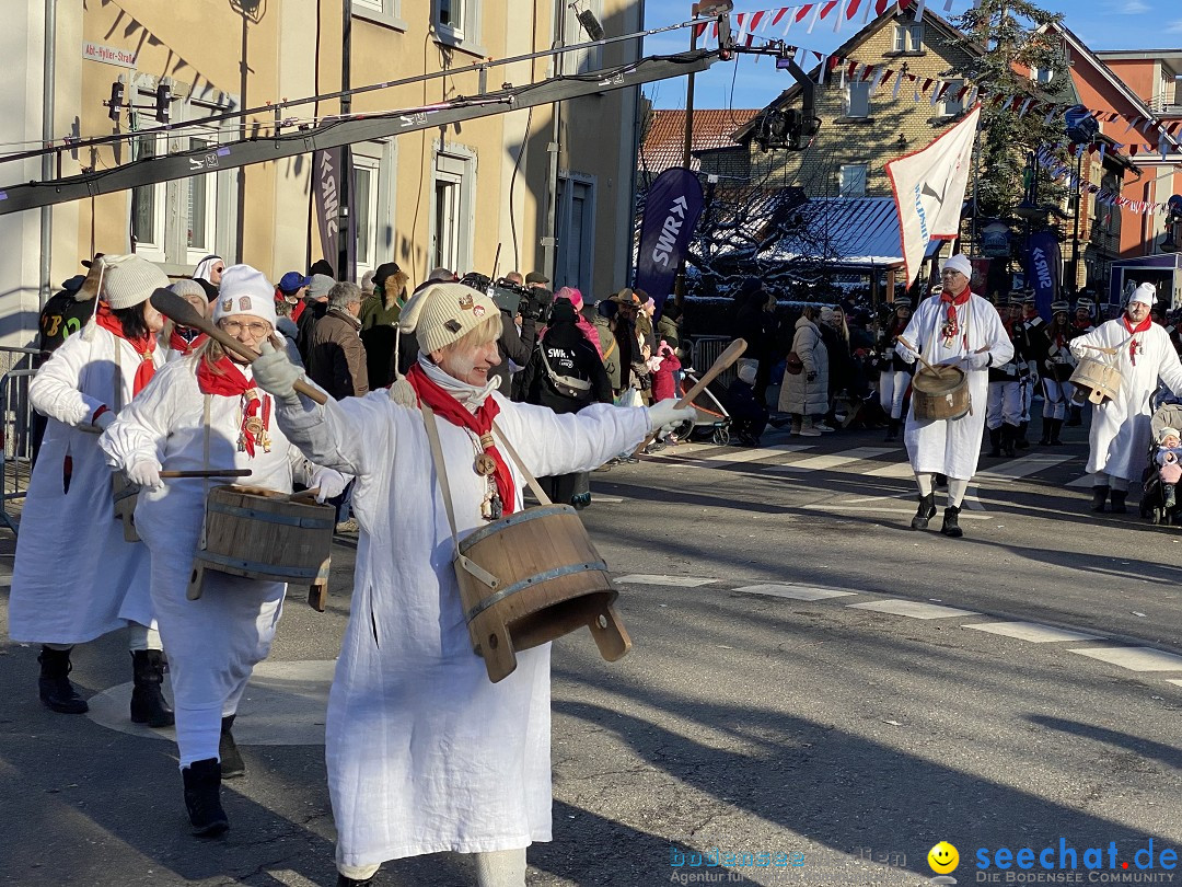 100 Jahre VSAN Narrentreffen: Weingarten, 21.01.2024