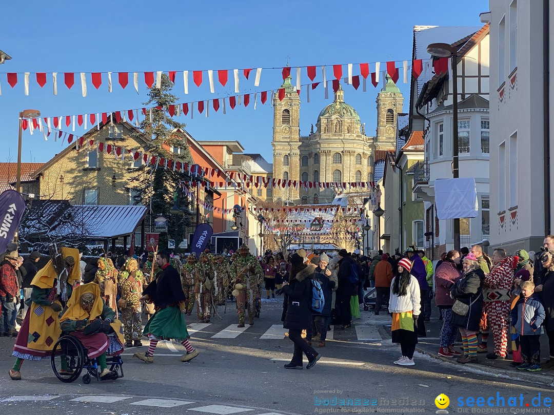 100 Jahre VSAN Narrentreffen: Weingarten, 21.01.2024