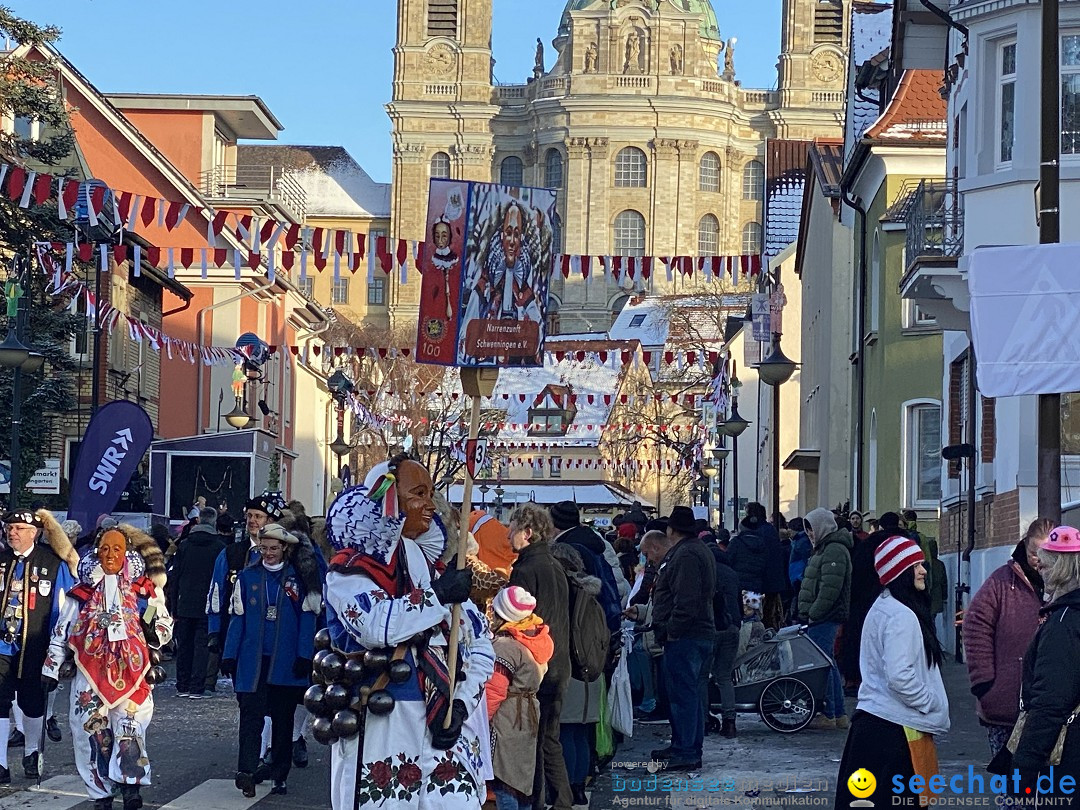 100 Jahre VSAN Narrentreffen: Weingarten, 21.01.2024