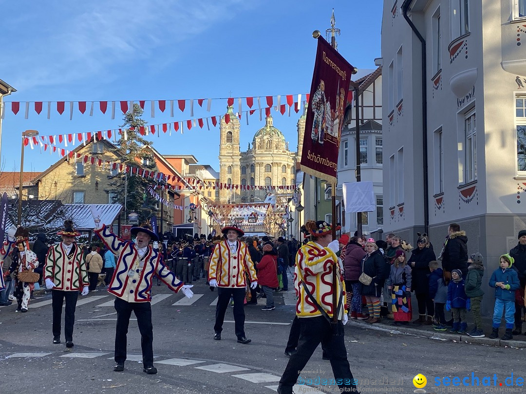 100 Jahre VSAN Narrentreffen: Weingarten, 21.01.2024