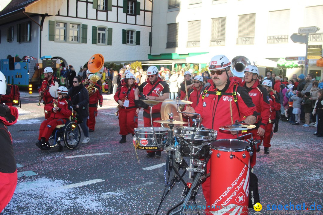 Fasnachtsumzug: Thun - Schweiz, 28.01.2024