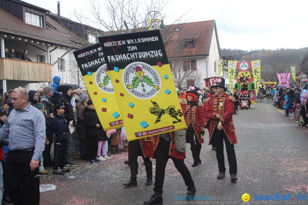 Fasnachtsumzug - Wuerenlingen, 11.02.2024