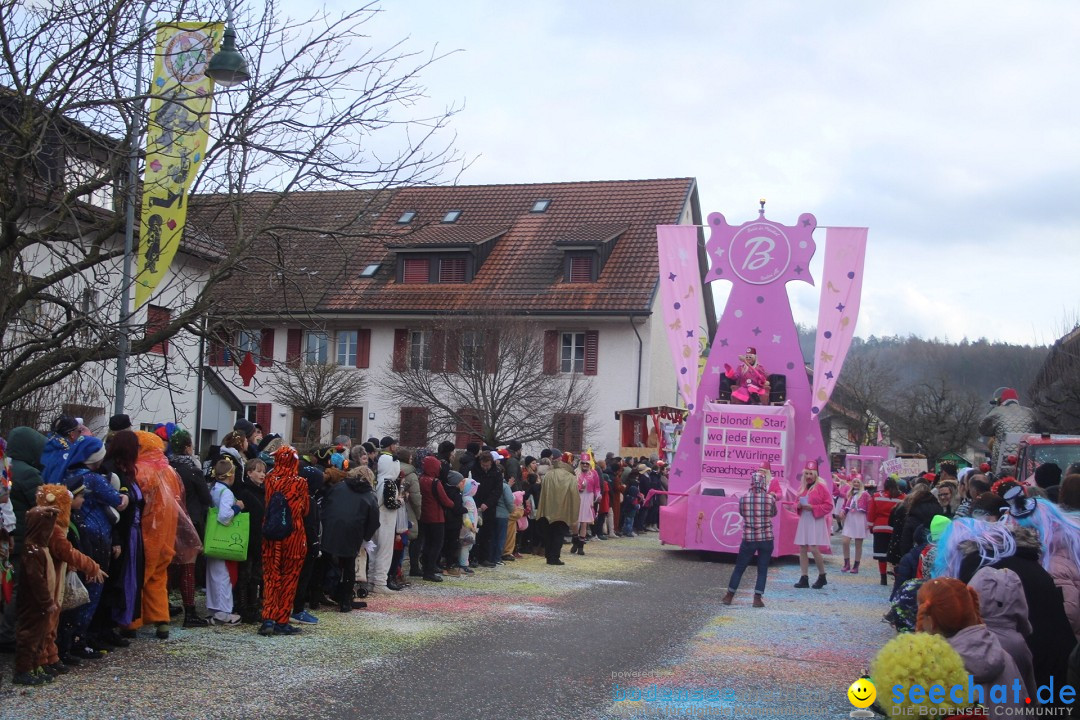 Fasnachtsumzug - Wuerenlingen, 11.02.2024