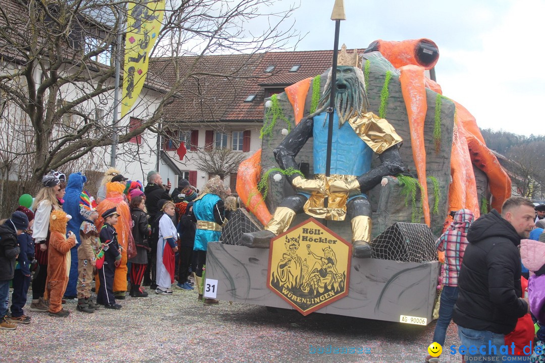 Fasnachtsumzug - Wuerenlingen, 11.02.2024