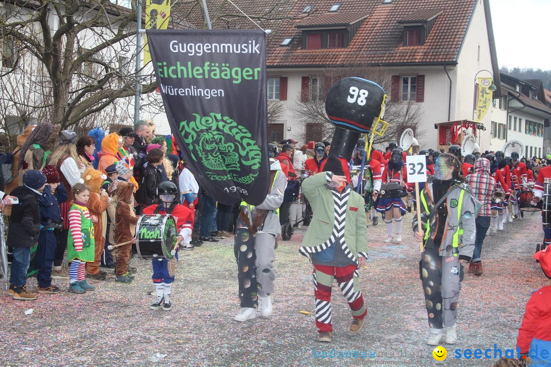 Fasnachtsumzug - Wuerenlingen, 11.02.2024