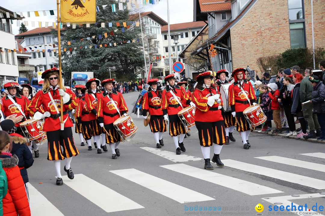 Narrenumzug: Markdorf am Bodensee, 11.02.2024