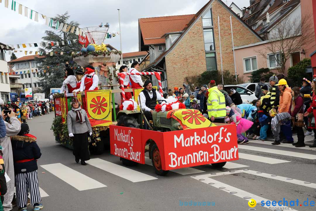 Narrenumzug: Markdorf am Bodensee, 11.02.2024