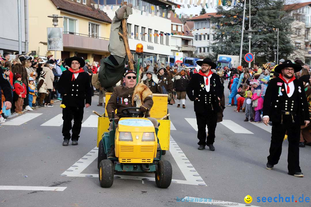 Narrenumzug: Markdorf am Bodensee, 11.02.2024