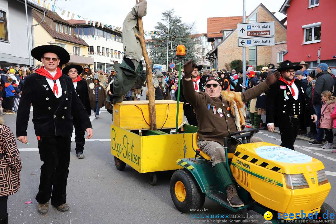 Narrenumzug: Markdorf am Bodensee, 11.02.2024