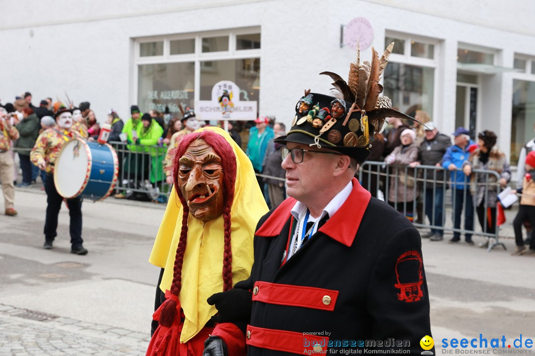 Rosenmontagsumzug - Narrensprung: Ravensburg, 12.02.2024