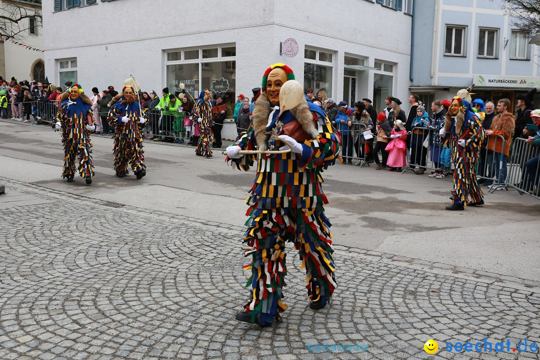 Rosenmontagsumzug - Narrensprung: Ravensburg, 12.02.2024