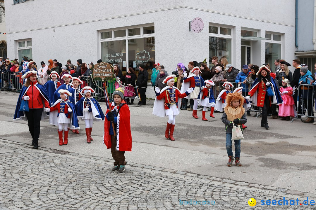 Rosenmontagsumzug - Narrensprung: Ravensburg, 12.02.2024