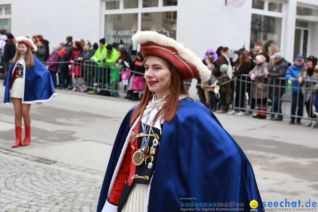 Rosenmontagsumzug - Narrensprung: Ravensburg, 12.02.2024