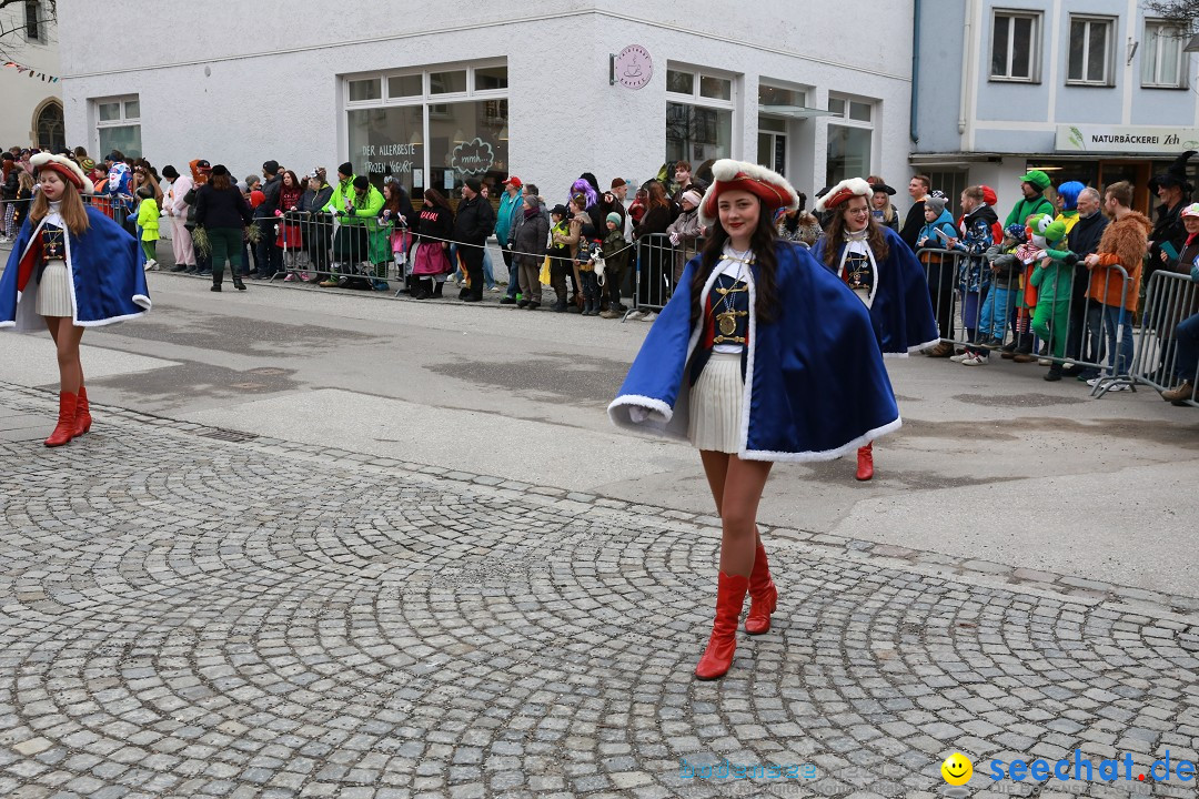 Rosenmontagsumzug - Narrensprung: Ravensburg, 12.02.2024