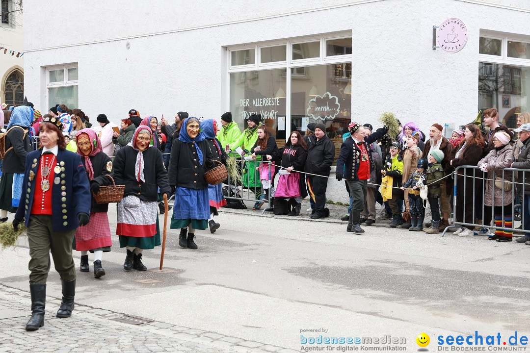 Rosenmontagsumzug - Narrensprung: Ravensburg, 12.02.2024