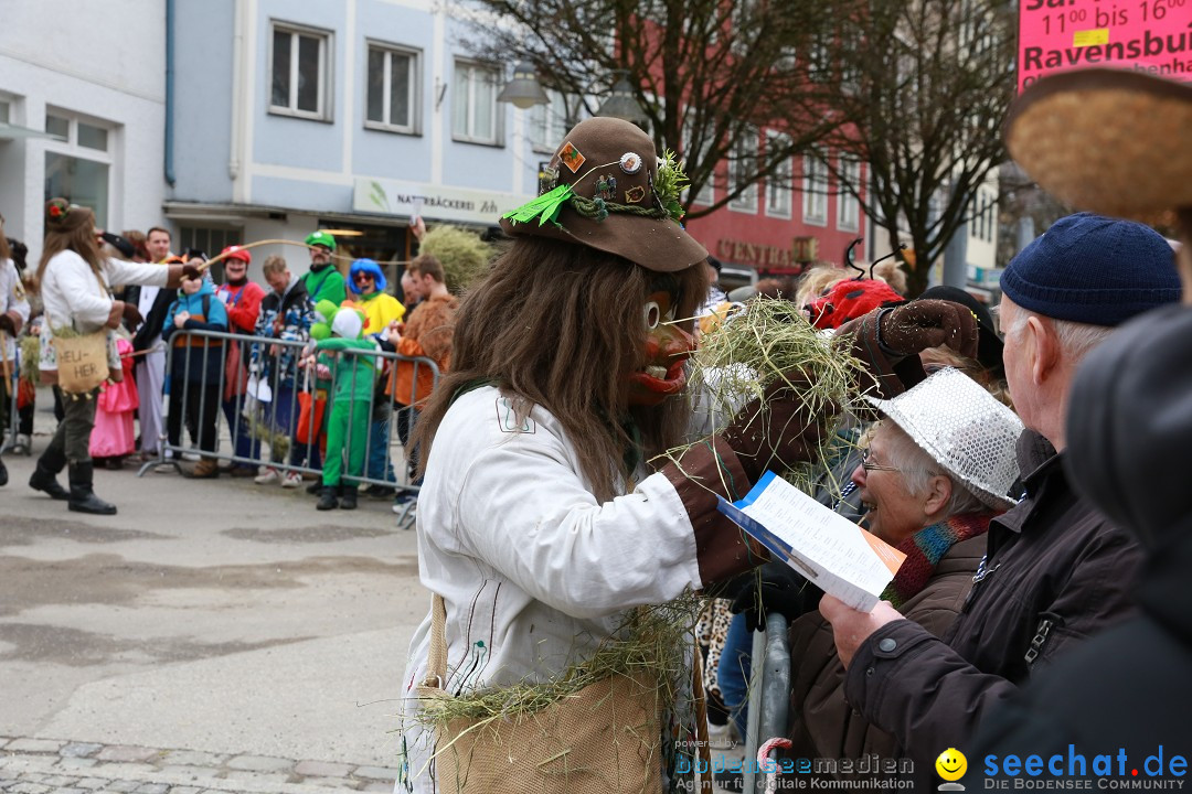 Rosenmontagsumzug - Narrensprung: Ravensburg, 12.02.2024