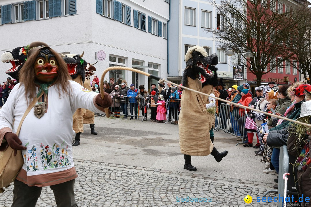 Rosenmontagsumzug - Narrensprung: Ravensburg, 12.02.2024