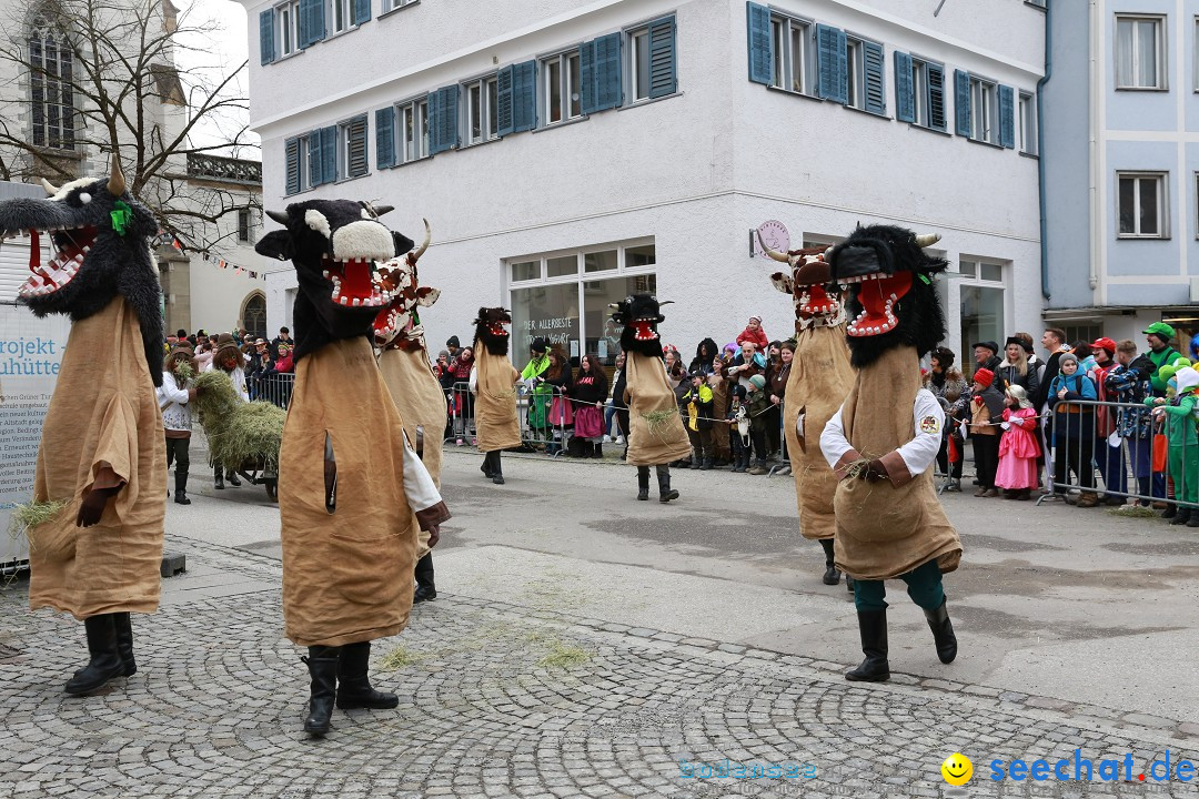 Rosenmontagsumzug - Narrensprung: Ravensburg, 12.02.2024