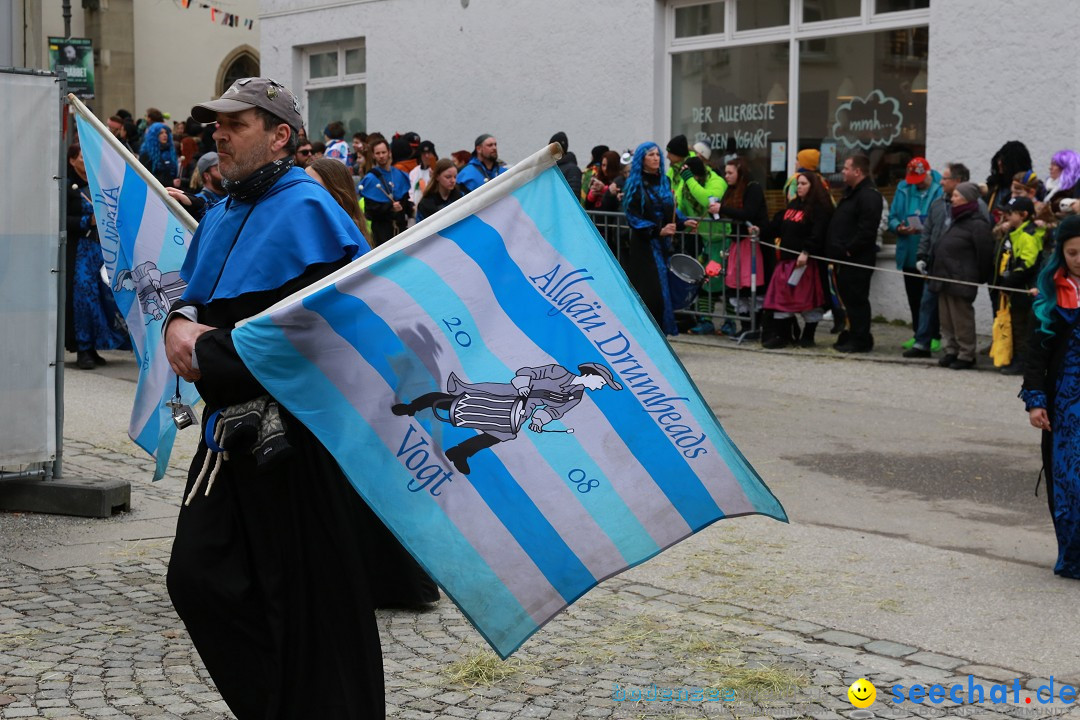 Rosenmontagsumzug - Narrensprung: Ravensburg, 12.02.2024