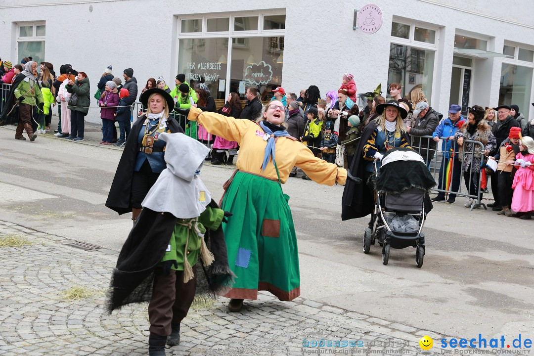 Rosenmontagsumzug - Narrensprung: Ravensburg, 12.02.2024