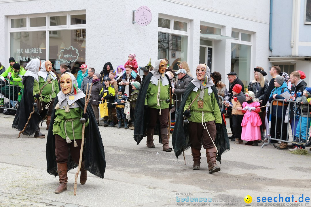 Rosenmontagsumzug - Narrensprung: Ravensburg, 12.02.2024