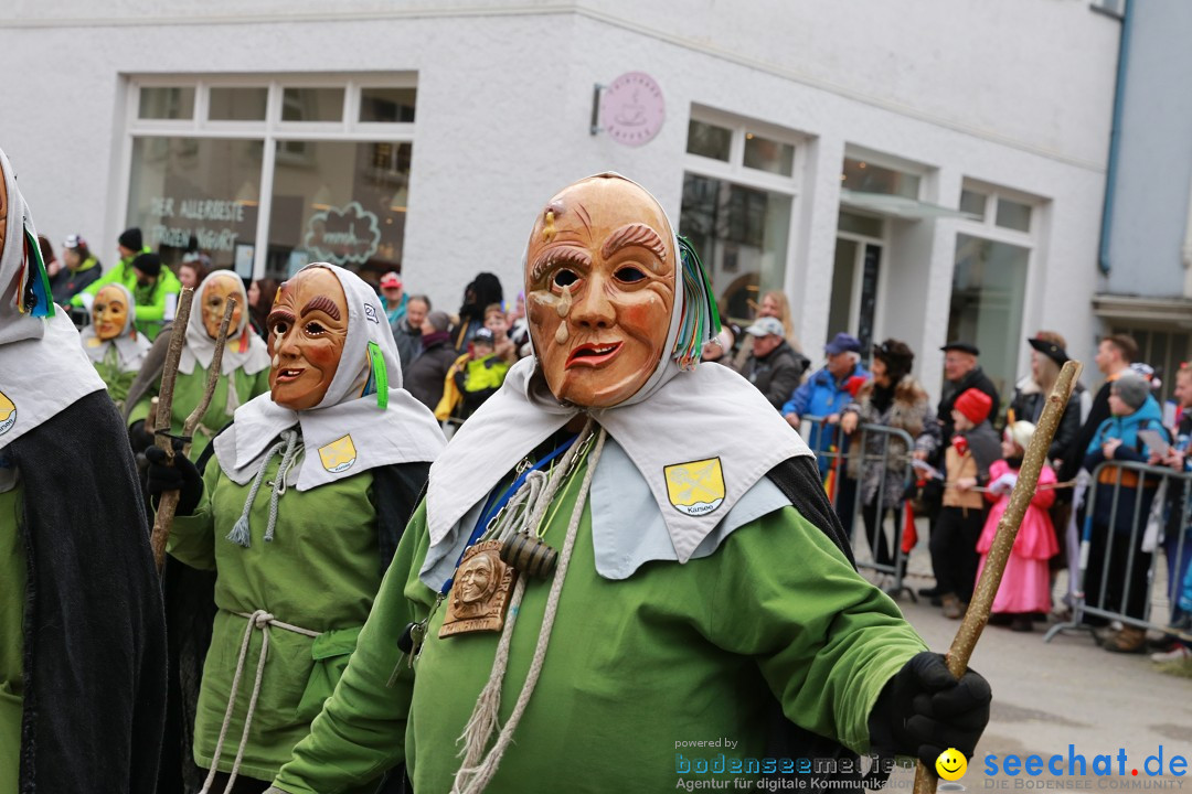 Rosenmontagsumzug - Narrensprung: Ravensburg, 12.02.2024