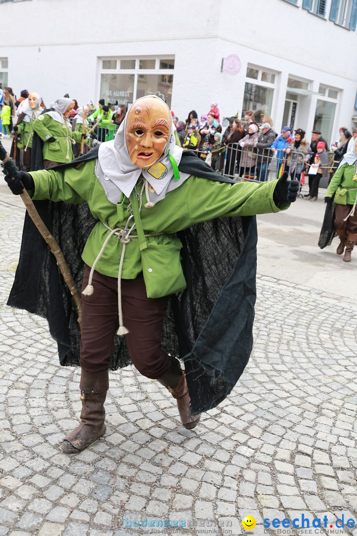 Rosenmontagsumzug - Narrensprung: Ravensburg, 12.02.2024