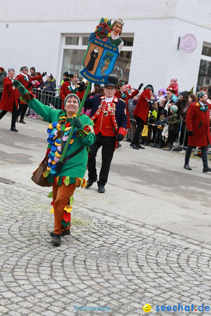 Rosenmontagsumzug - Narrensprung: Ravensburg, 12.02.2024