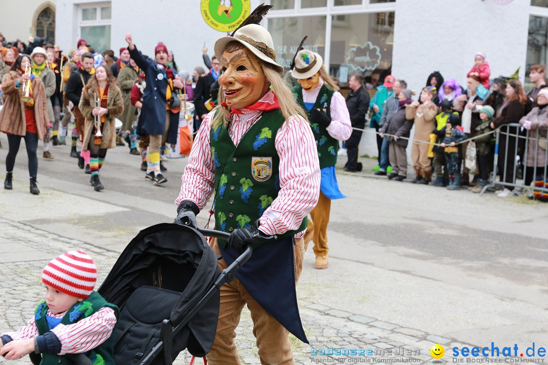 Rosenmontagsumzug - Narrensprung: Ravensburg, 12.02.2024