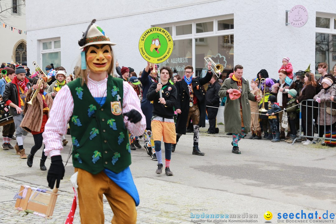 Rosenmontagsumzug - Narrensprung: Ravensburg, 12.02.2024