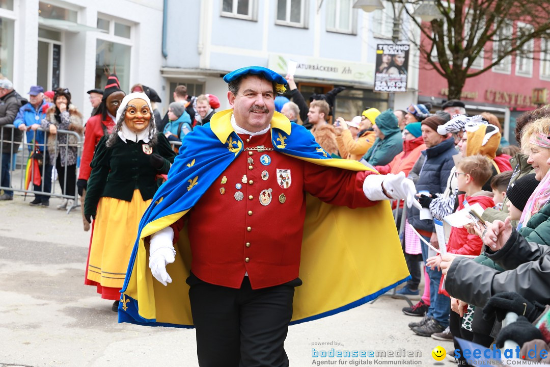 Rosenmontagsumzug - Narrensprung: Ravensburg, 12.02.2024