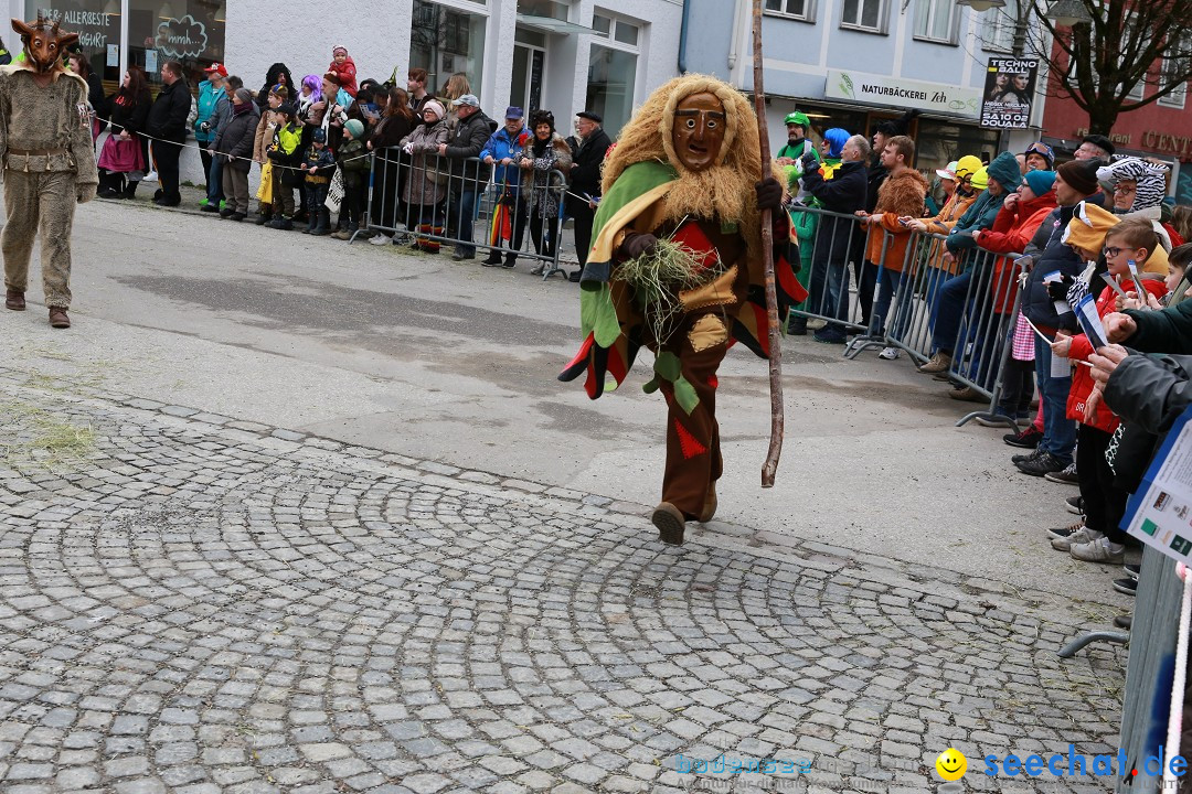 Rosenmontagsumzug - Narrensprung: Ravensburg, 12.02.2024