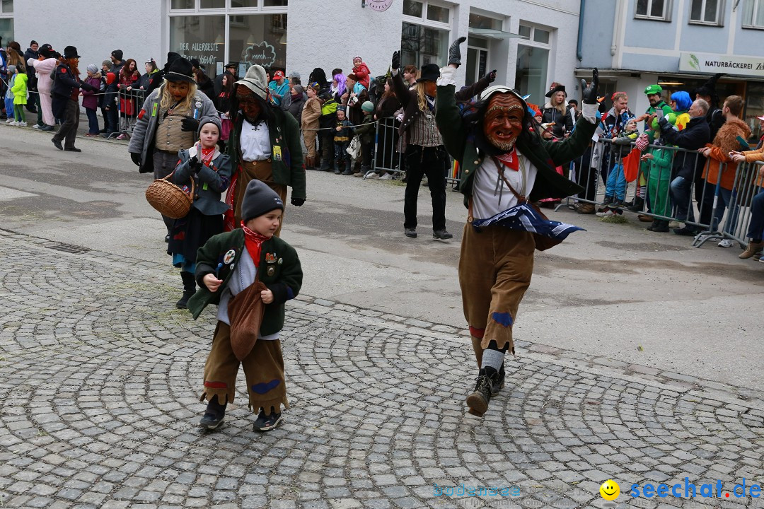 Rosenmontagsumzug - Narrensprung: Ravensburg, 12.02.2024