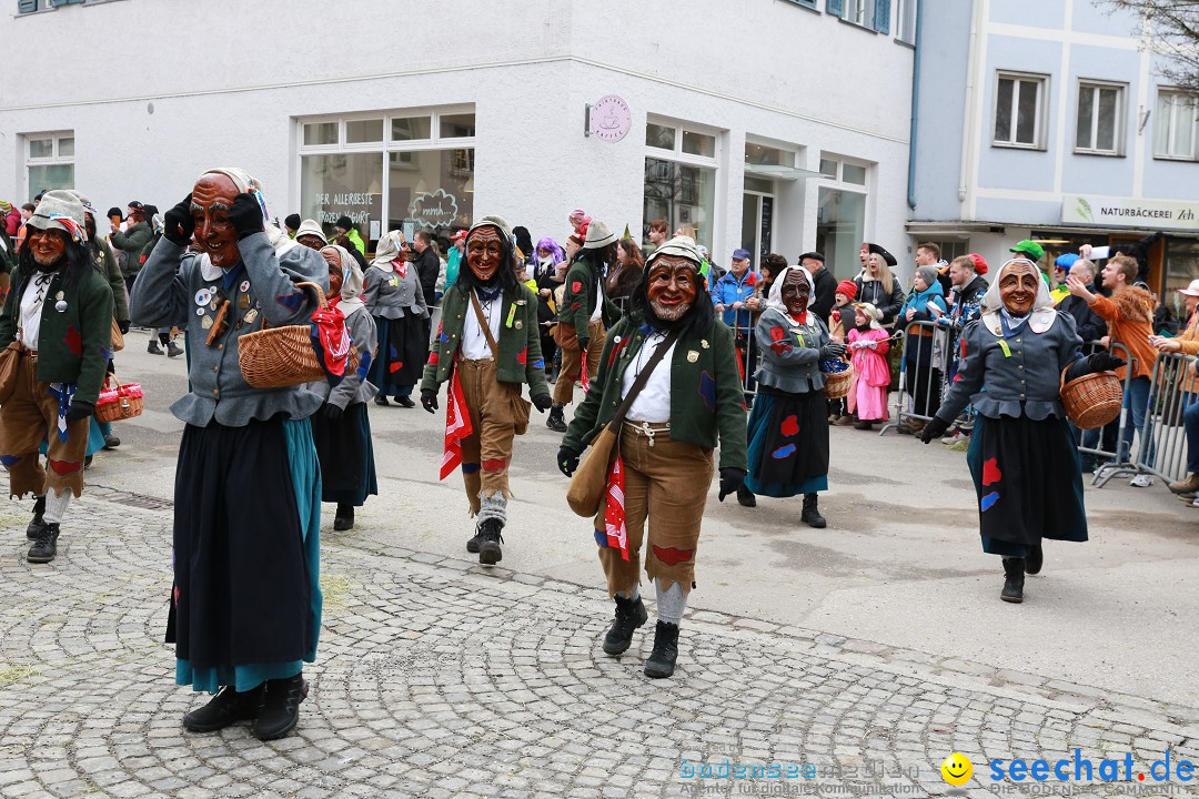 Rosenmontagsumzug - Narrensprung: Ravensburg, 12.02.2024