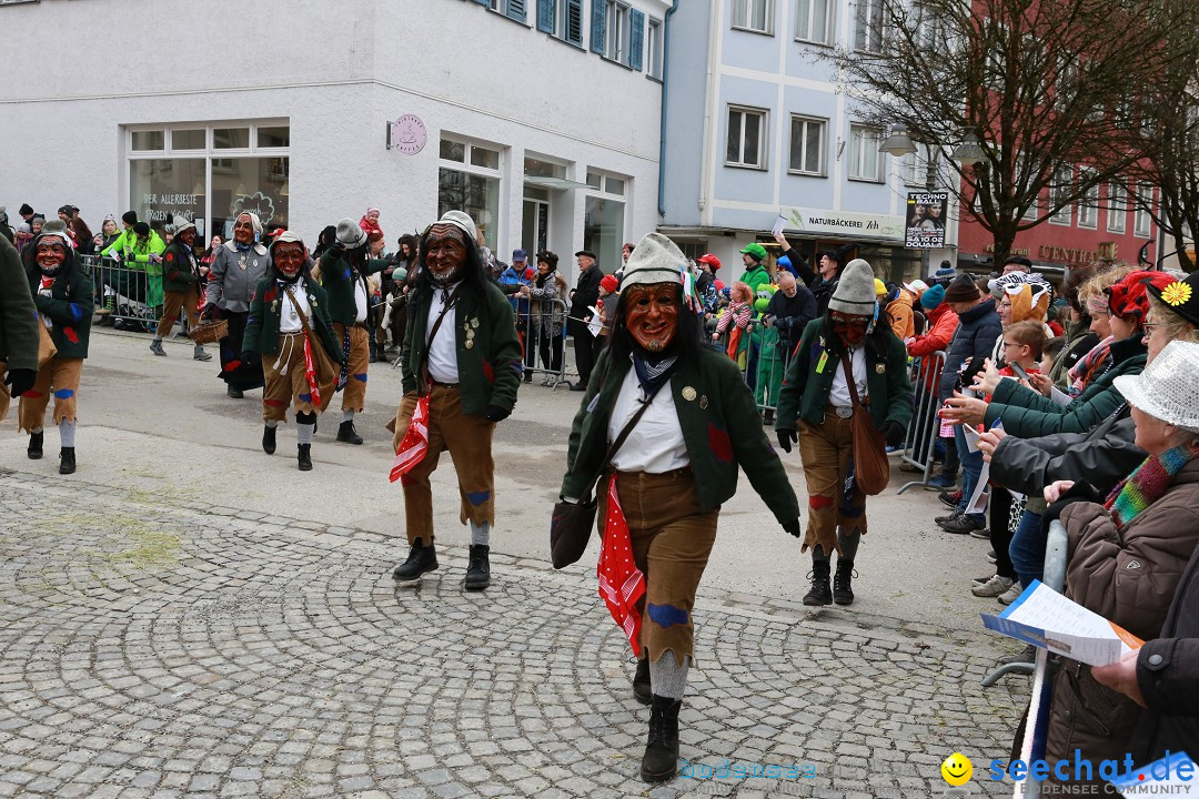 Rosenmontagsumzug - Narrensprung: Ravensburg, 12.02.2024