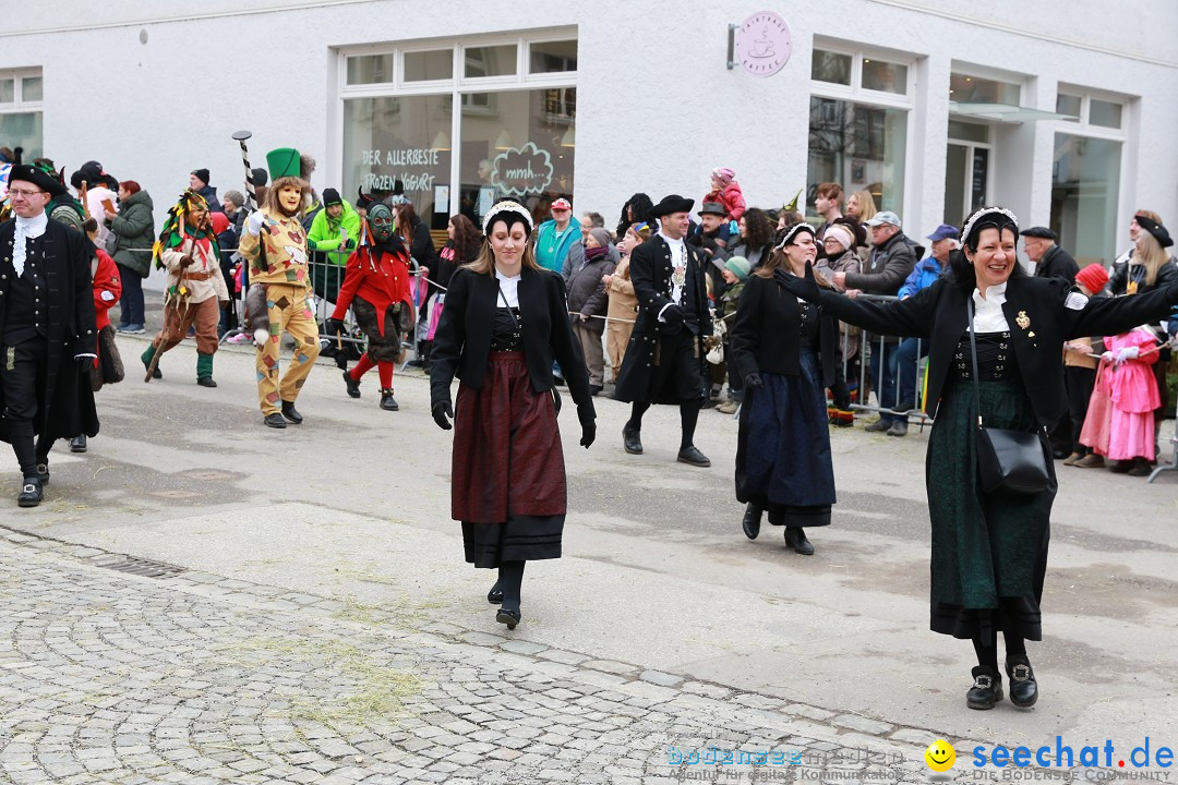 Rosenmontagsumzug - Narrensprung: Ravensburg, 12.02.2024