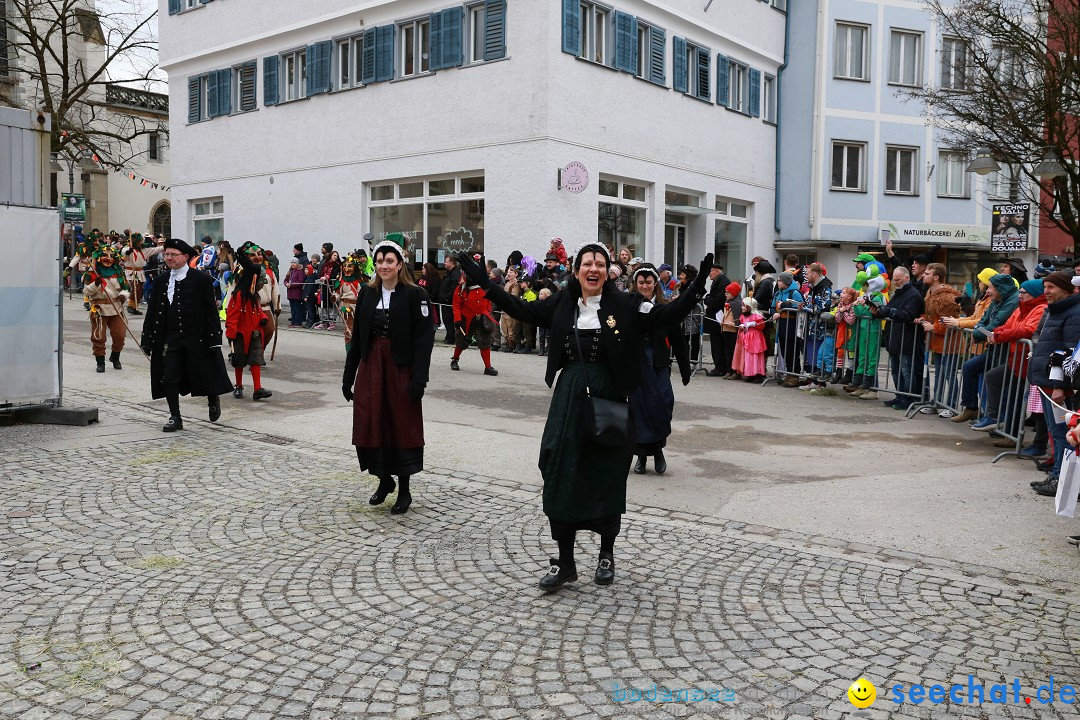 Rosenmontagsumzug - Narrensprung: Ravensburg, 12.02.2024