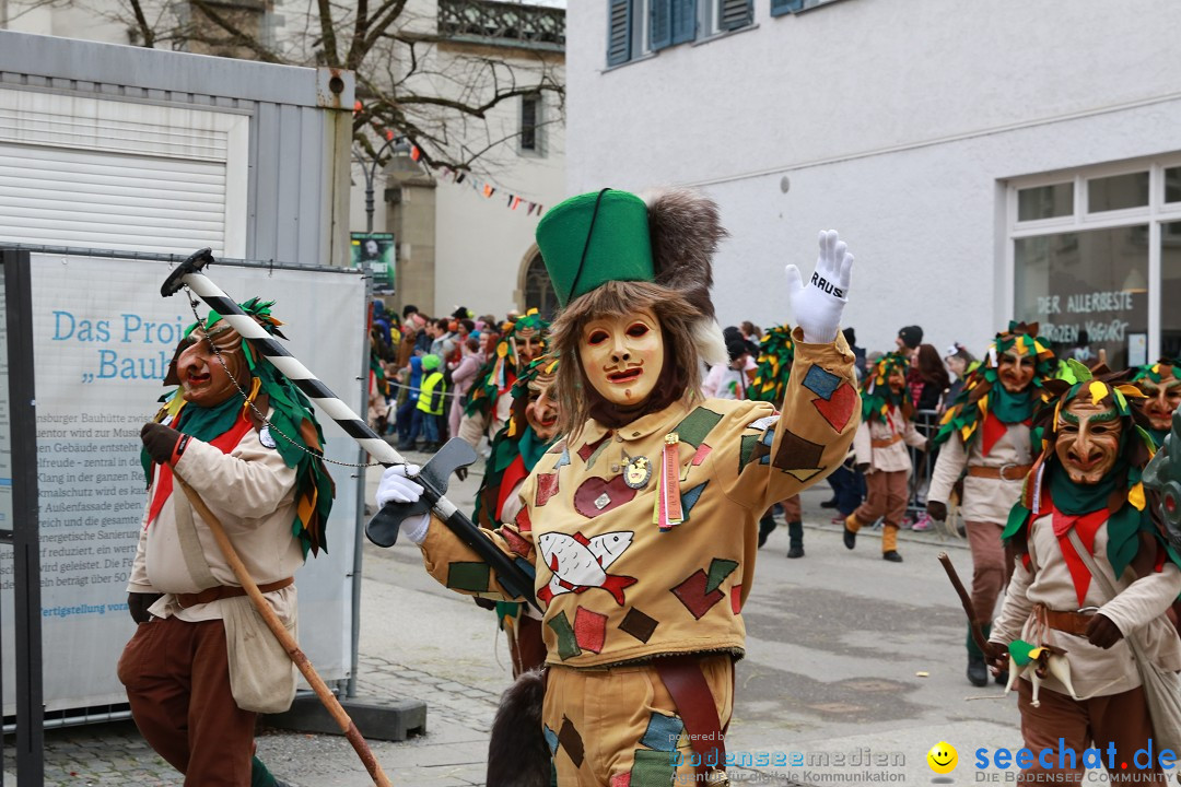 Rosenmontagsumzug - Narrensprung: Ravensburg, 12.02.2024