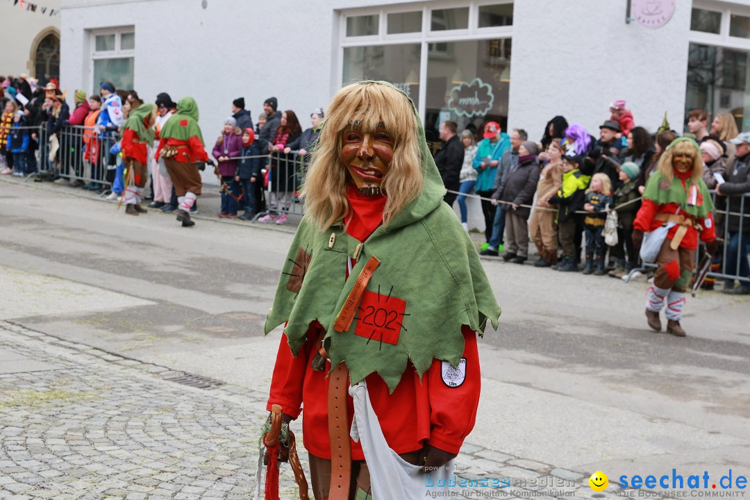 Rosenmontagsumzug - Narrensprung: Ravensburg, 12.02.2024