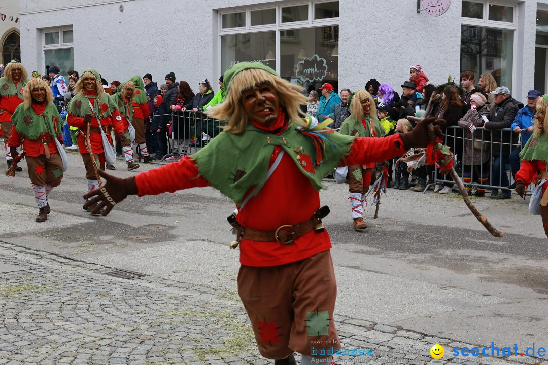 Rosenmontagsumzug - Narrensprung: Ravensburg, 12.02.2024